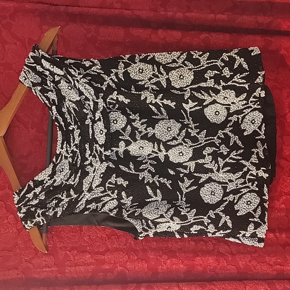 Vintage Beaded Evening Top